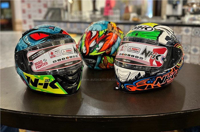 Indonesian NHK Helmets now available in India.